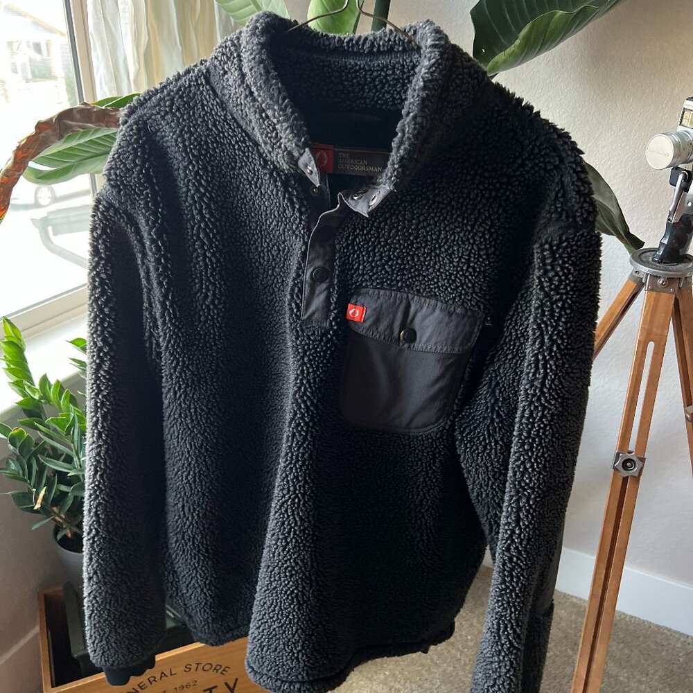 Fleece 1/4 button up